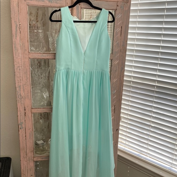 High-Low Asymmetrical Chiffon Sundress - Picture 3 of 9